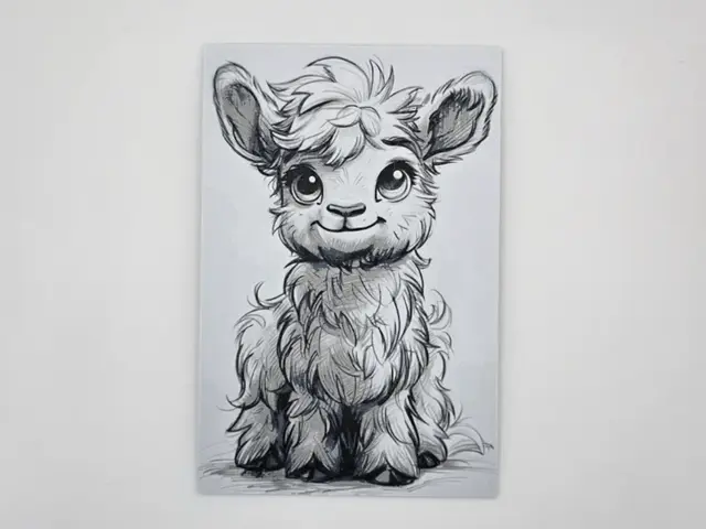 HueForge model: Cute Baby Goat by Kactus Fpv
