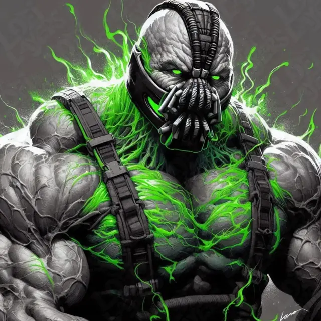 HueForge model: Bane Hueforge by LoFi Layers