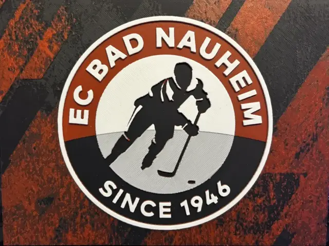 HueForge model: EC Bad Nauheim Hueforge DEL2 Ice Hockey by Reeftank&more