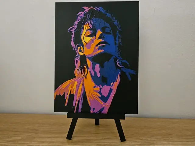 HueForge model: Michael Jackson Hueforge by Opao