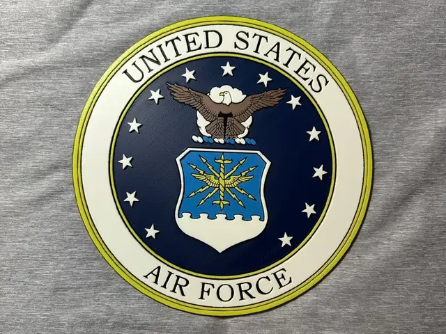 HueForge model: Round US Air Force Logo by Hey Ben