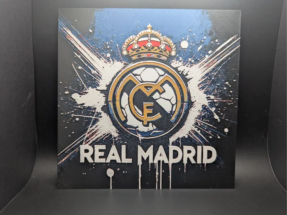 Real Madrid Hueforge by the_bearded_jedi HueForge model: Real Madrid Hueforge by the_bearded_jedi