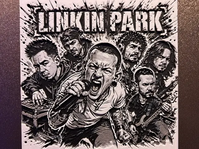 HueForge model: Linkin Park Cartoon Hueforge by Reeftank&more