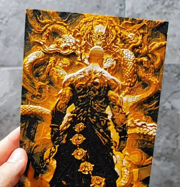 HueForge model: Against the Gods by Garuda3D
