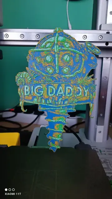 HueForge model: hueforge big daddy (bioshock) by KO Additive Labo