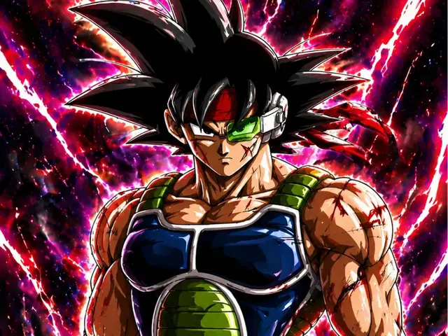 HueForge model: BARDOCK– Dragon Ball Hueforge Edition (easy print) by Hueforge Maker