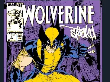 HueForge model: Wolverine Comic Cover by Indepth_Creations