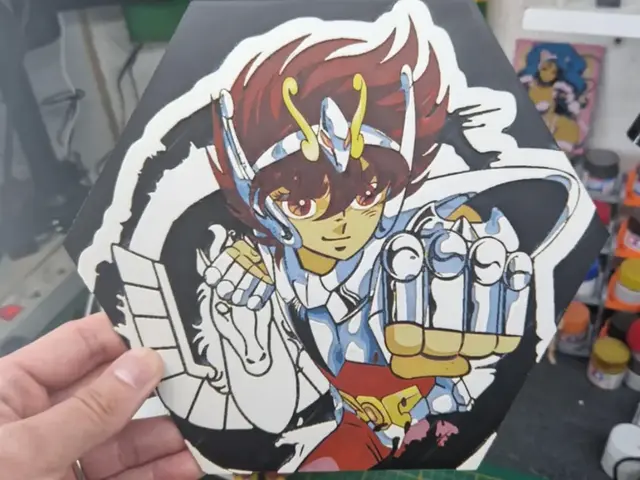 HueForge model: Saint Seiya Hueforge - Seiya by Dakiren