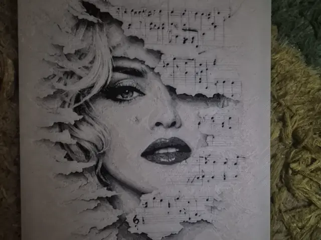 HueForge model: madonna  song papers hueforge by Buntsta