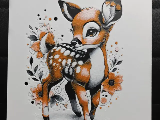 HueForge model: Bambi by TheHueforgeLady