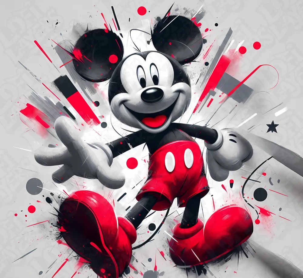 Mickey Mouse Hueforge by LoFi Layers HueForge model: Mickey Mouse Hueforge by LoFi Layers