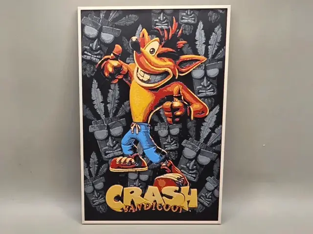 HueForge model: Crash Bandicoot - HueForge by keko