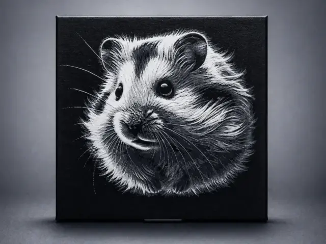 HueForge model: Hamster by Aleksandr