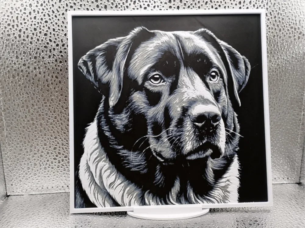 Anatolian Shepherd Dog hueforge by Borishotch Industries HueForge model: Anatolian Shepherd Dog hueforge by Borishotch Industries