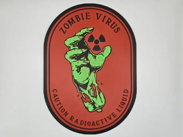 HueForge model: Sign Zombie Virus by Kactus Fpv