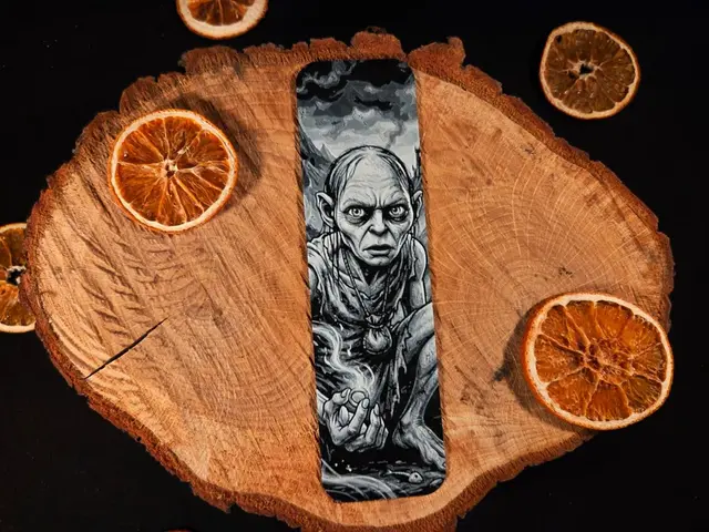 Gollum Lord of the Rings bookmark