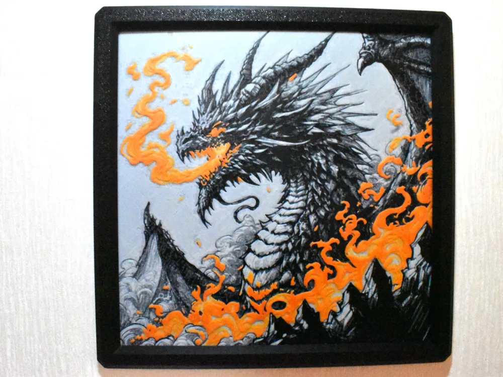 Dragon Hueforge by Chris B HueForge model: Dragon Hueforge by Chris B