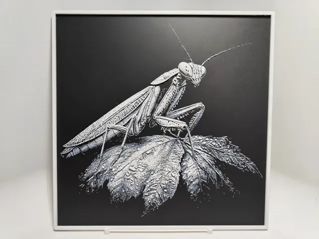 HueForge model: Praying Mantis - Hueforge by BeaN