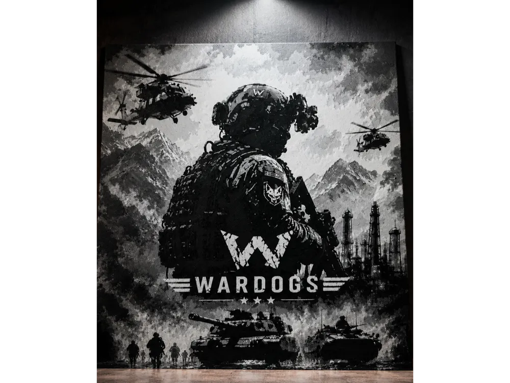 Wardogs Hueforge by HueFoundry HueForge model: Wardogs Hueforge by HueFoundry