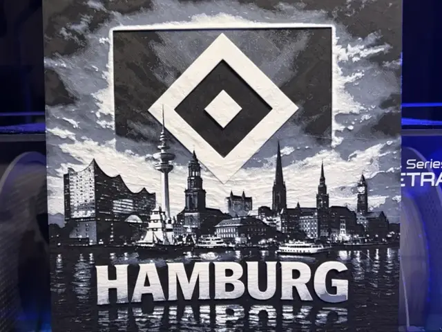HueForge model: Hamburg Skyline HSV Hueforge by Reeftank&more