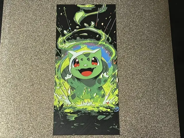 HueForge model: Pokemon Bulbasaur Hueforge by FantasyZ
