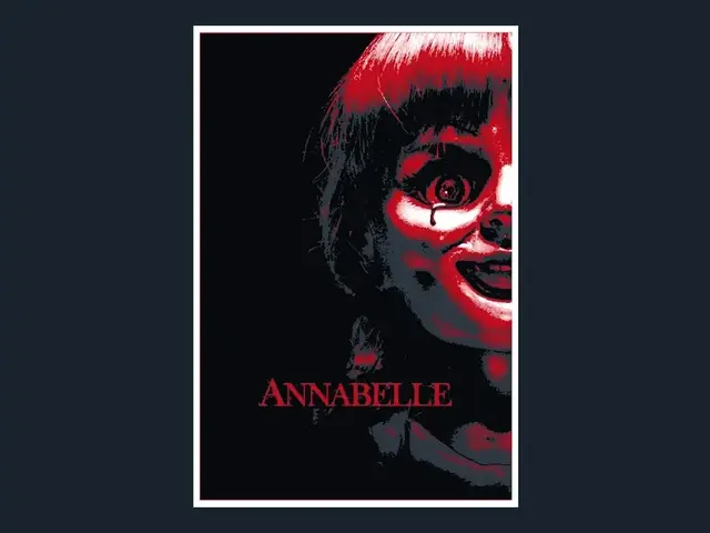 HueForge model: Annabelle (Movie Poster - HueForge) by HugheCraft