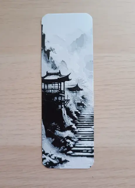 HueForge model: Japanese Landscape Bookmark by Atrus Design
