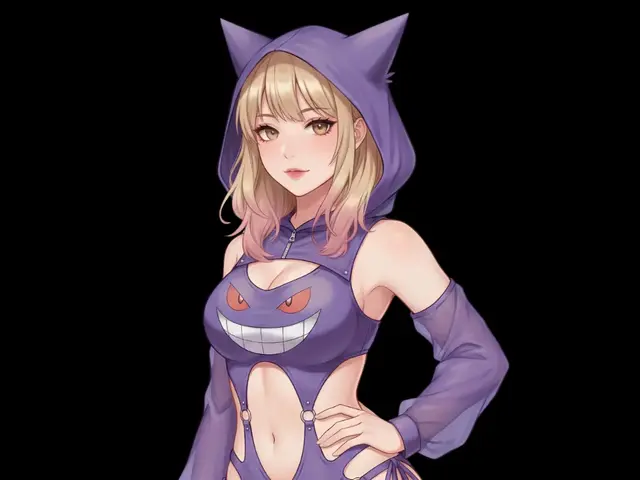 HueForge model: Gengar Girl by Krave