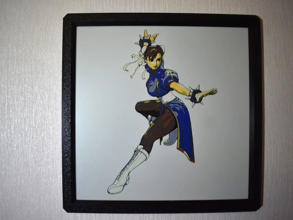 Chun li Hueforge by Chris B HueForge model: Chun li Hueforge by Chris B
