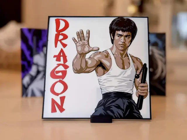 HueForge model: Bruce Lee | HueForge by Hush | PixelFF