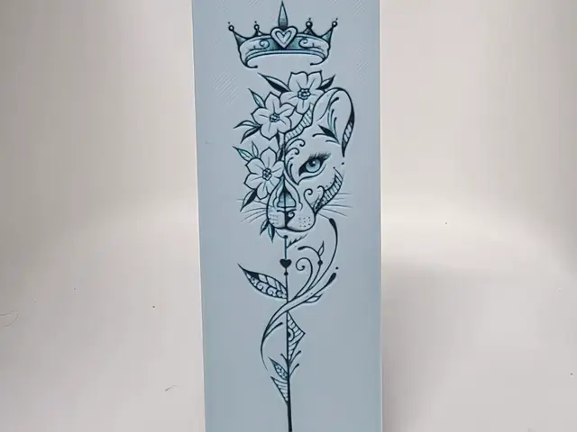 HueForge model: Lion Bookmark by Morganja