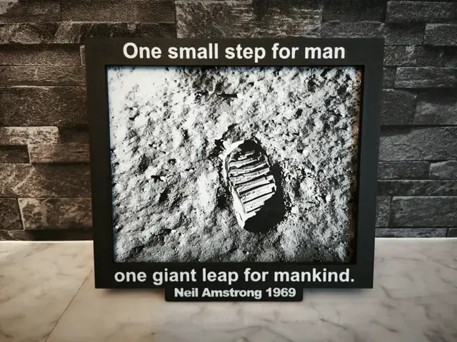 HueForge model: Hueforge First step on the moon apollo 11 by StefBull85