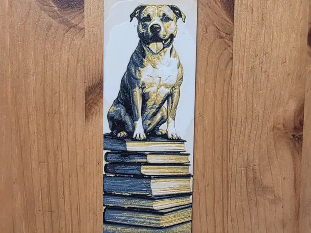 HueForge model: Pitbull Bookmark by Morganja