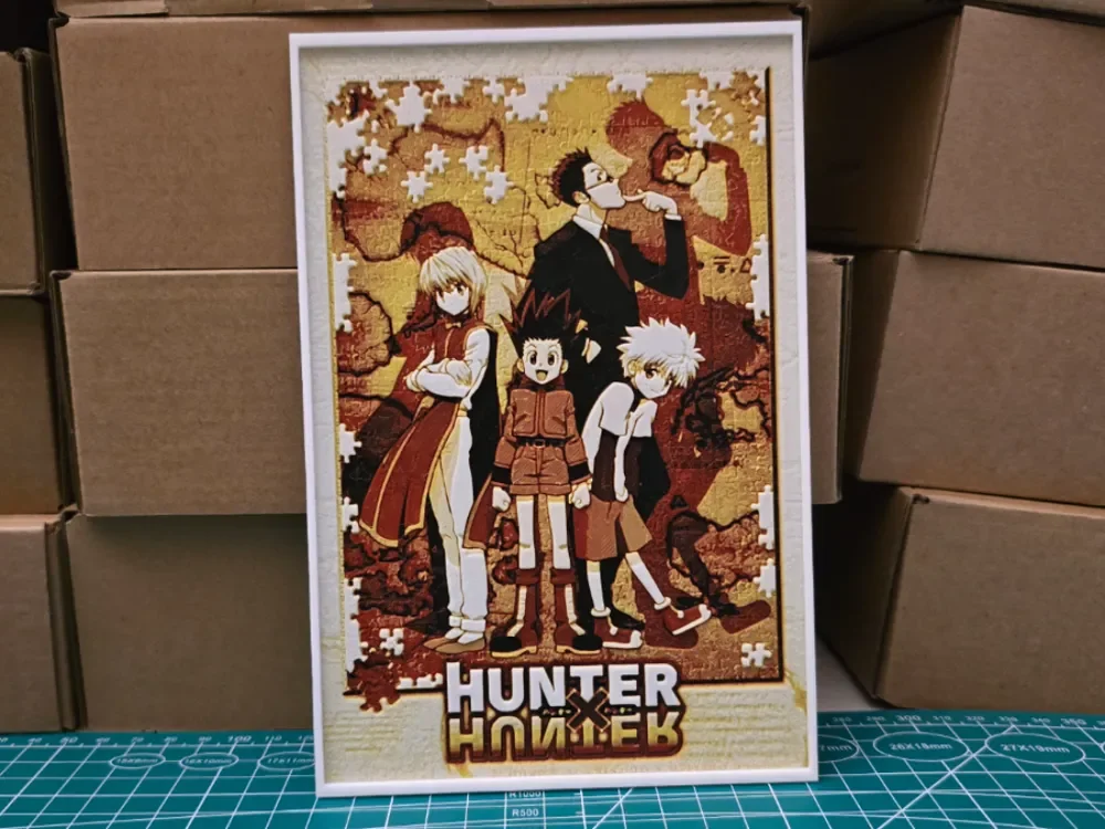 Hunter x Hunter Poster - Hueforge Art by Lumpy3D HueForge model: Hunter x Hunter Poster - Hueforge Art by Lumpy3D