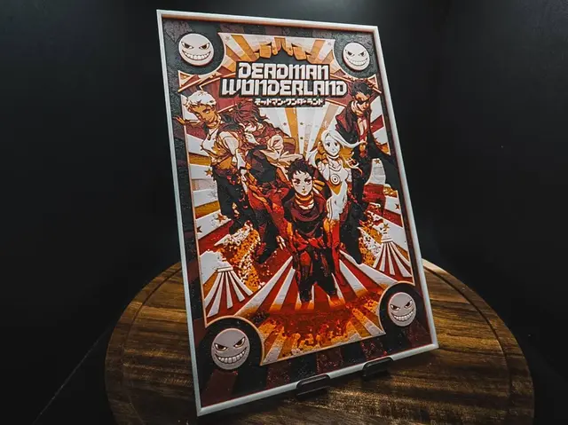 HueForge model: Deadman Wonderland (Series Poster - HueForge) by HugheCraft