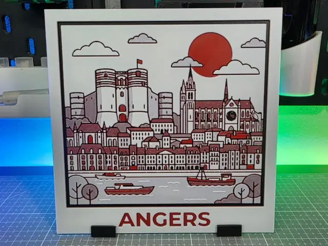 Angers - Hueforge - 4 Colors