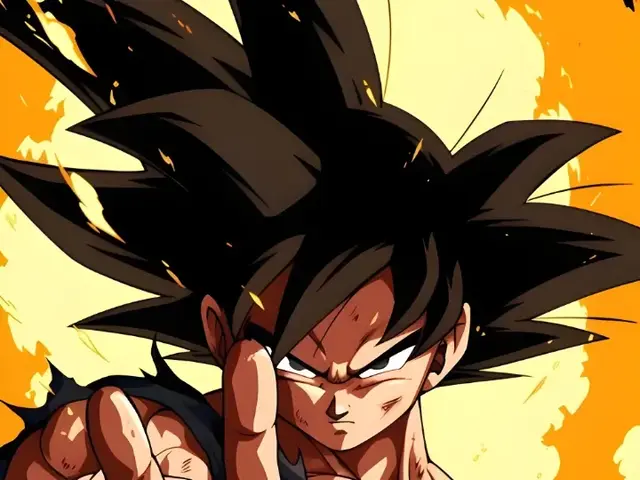 HueForge model: Goku Hueforge Art by 3D Gallery Realm