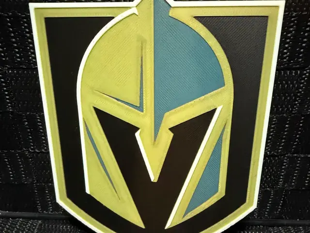 HueForge model: Las Vegas Golden Knight Logo - Hueforge by JoDau