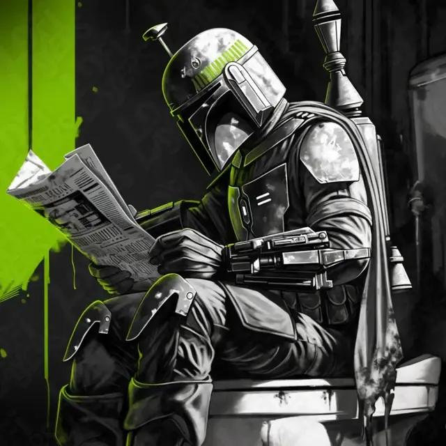 HueForge model: Boba Fett Pooper Hueforge by LoFi Layers