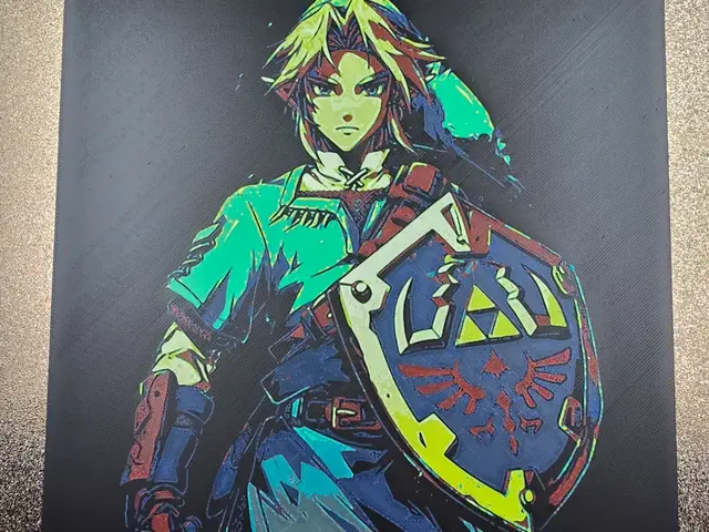 HueForge model: Zelda - Link Hueforge by 3D-Mentiel