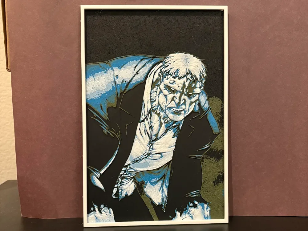 Solomon Grundy Hueforge by Estiv HueForge model: Solomon Grundy Hueforge by Estiv