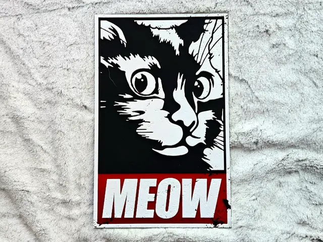 HueForge model: MEOW! - Retro Poster by C3D