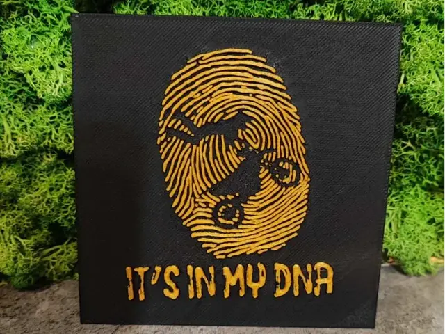 HueForge model: DNA by Garuda3D