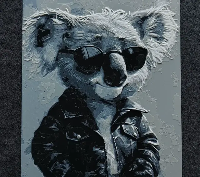 HueForge model: Koala HueForge by fD.667