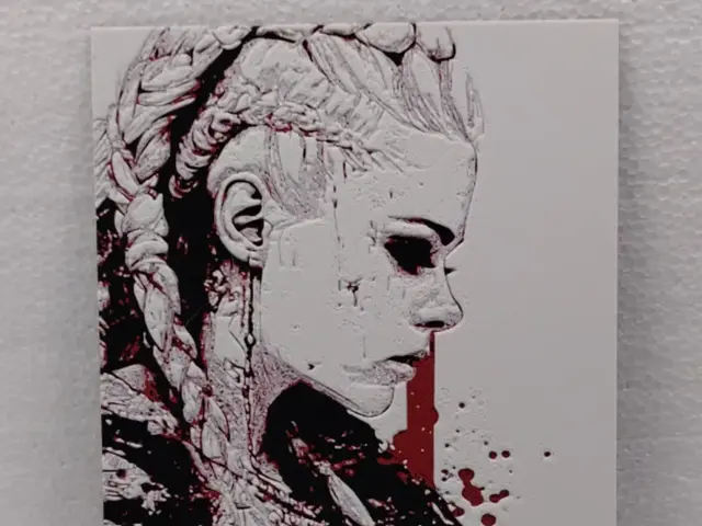 HueForge model: Vikings Lagertha II by Asgar3D