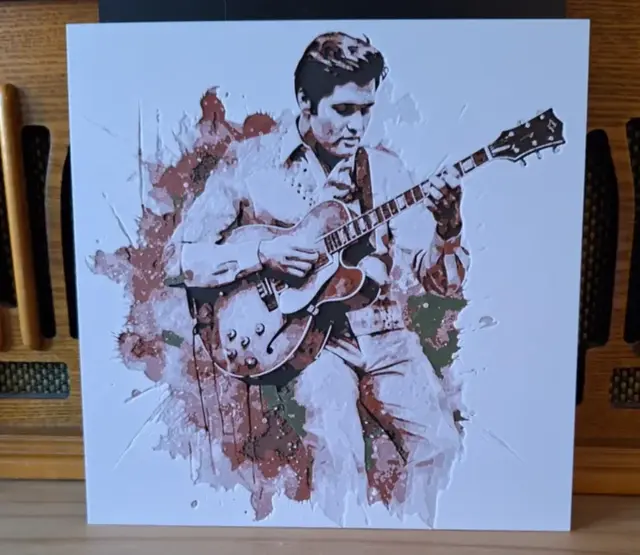 HueForge model: Elvis - King of Rock and Roll - Hueforge by 3dGlow