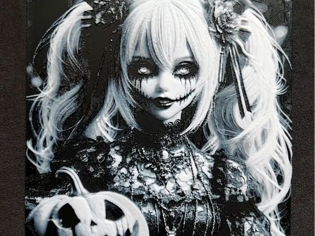 Halloween doll HueForge