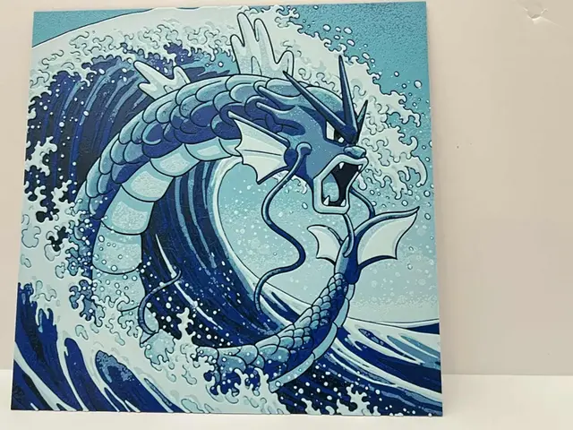 HueForge model: Gyarados by 3djd
