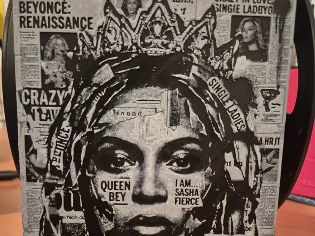HueForge model: Beyonce newspaper hueforge by Buntsta