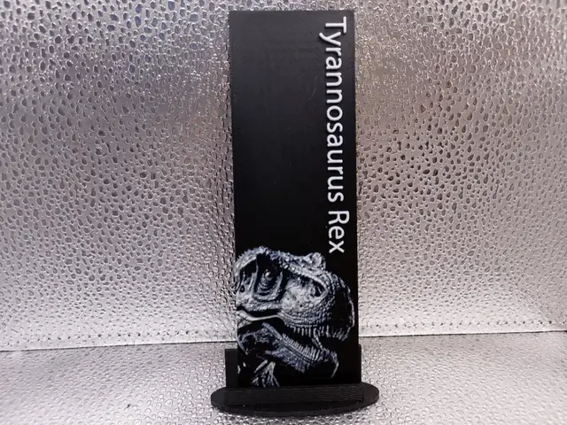 HueForge model: Tyrannosaurus Rex Bookmark hueforge by Borishotch Industries